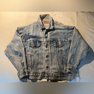 Vintage Levi Light Blue Jean Jacket